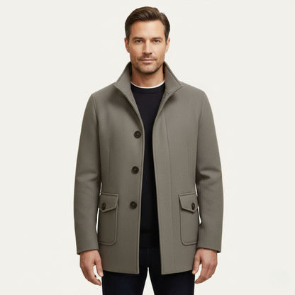 Herren Wollmantel | Eleganter Wintermantel für Stadt & Büro