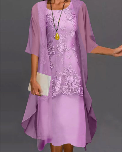 Damen Chiffon Zweiteiler – Eleganter Sommerlook & Leichte Eleganz