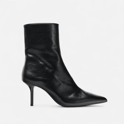 Damen Stiefeletten mit Spitze & Absatz | Retro-Luxus für elegante Outfits