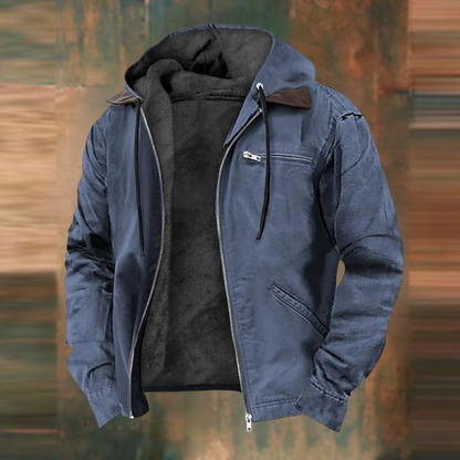 Herren Winterjacke mit Kapuze & Fleece | Warm, robust und stilvoll durch den Winter