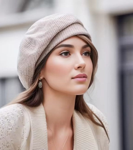 Damen Strickmütze | Warmer Winterstyle & Elegante Baske