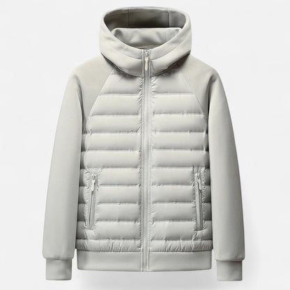 Herren Daunenjacke mit Kapuze | Leichte Steppjacke für warmen Winterkomfort