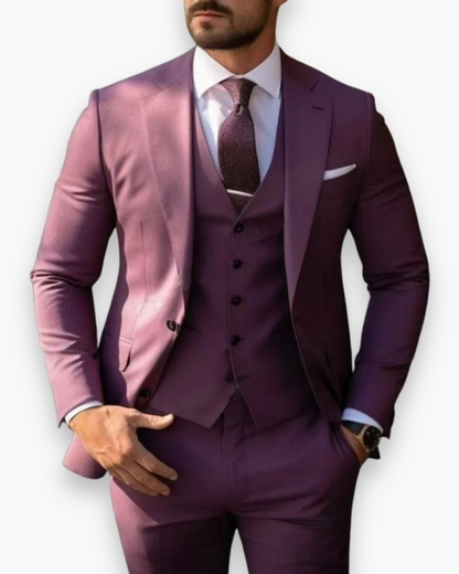 Dreiteiliger Herrenanzug mit Weste | Eleganz und Stil für jeden Anlass