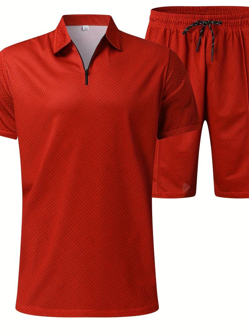 Max | Sommer 2-teiliges Set für Männer: Shirt + Shorts