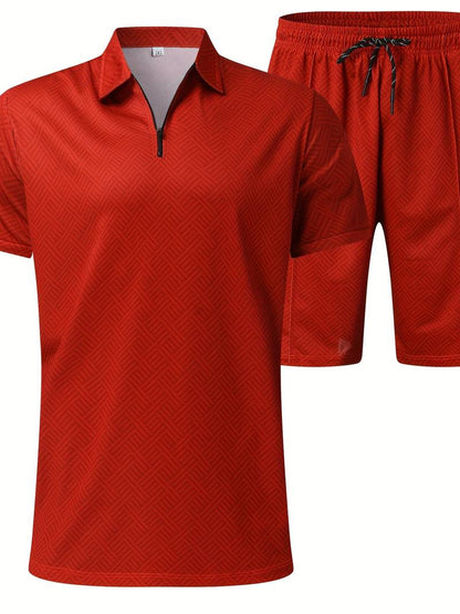 Max | Sommer 2-teiliges Set für Männer: Shirt + Shorts