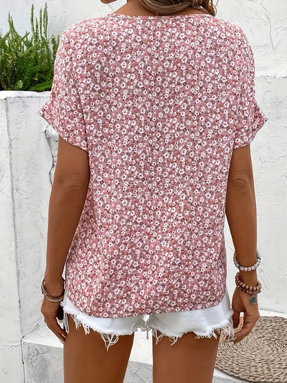 Damen Sommer-Top mit Knopfleiste – Leicht, Elegant & Vielseitig