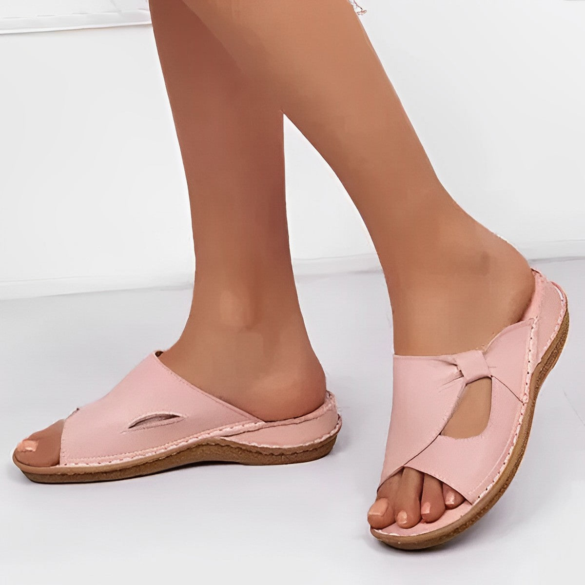 Orthopädische Damen-Ledersandalen – Komfort, Stabilität & Stil