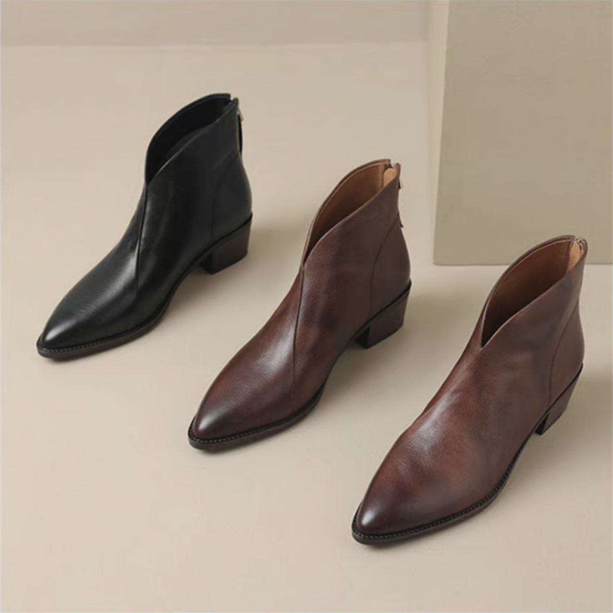 Klassische Damenstiefeletten mit Blockabsatz | Stilvoll & Komfortabel