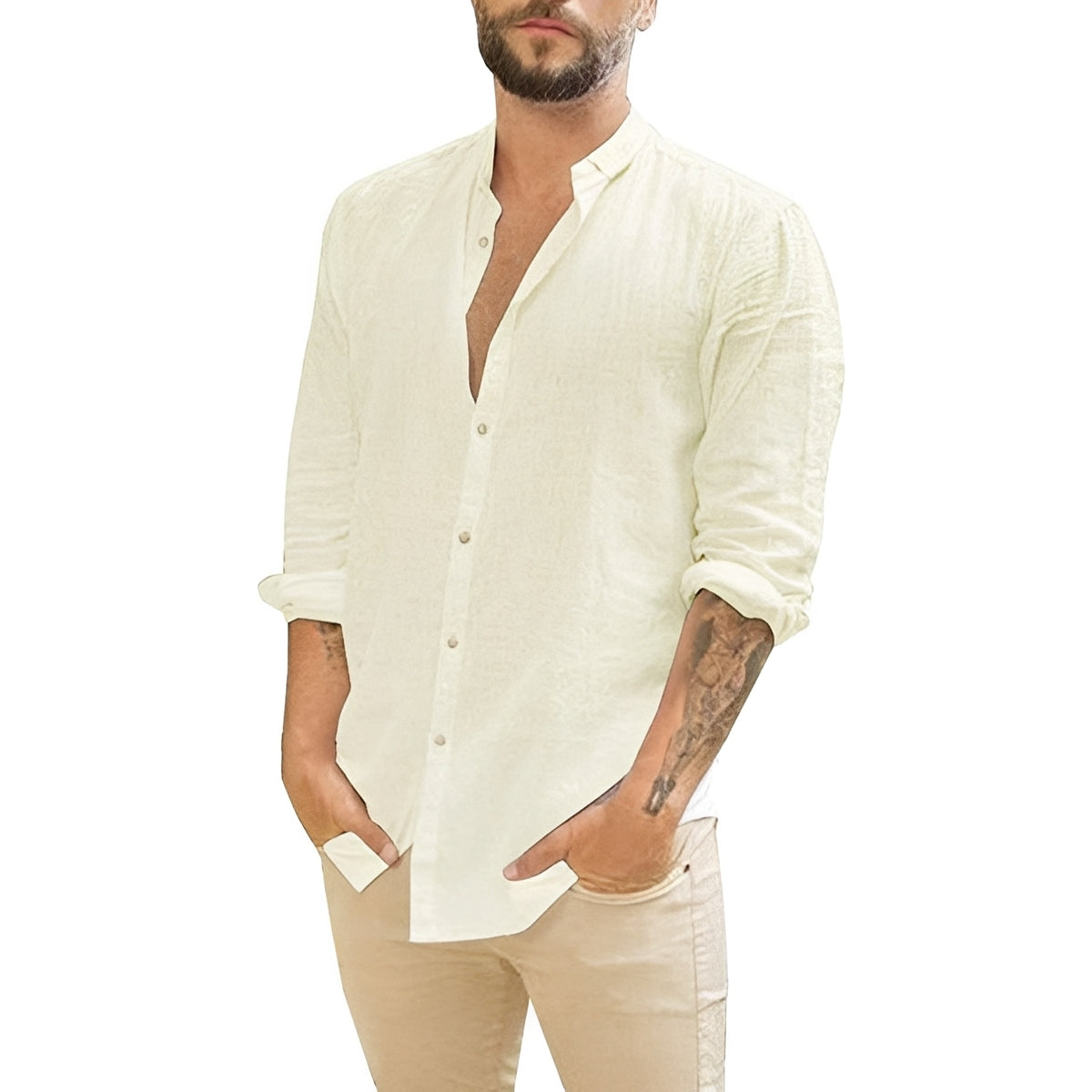 Herren Hemd – Klassisches Hemd mit Knopfleiste für stilvolle Alltagslooks