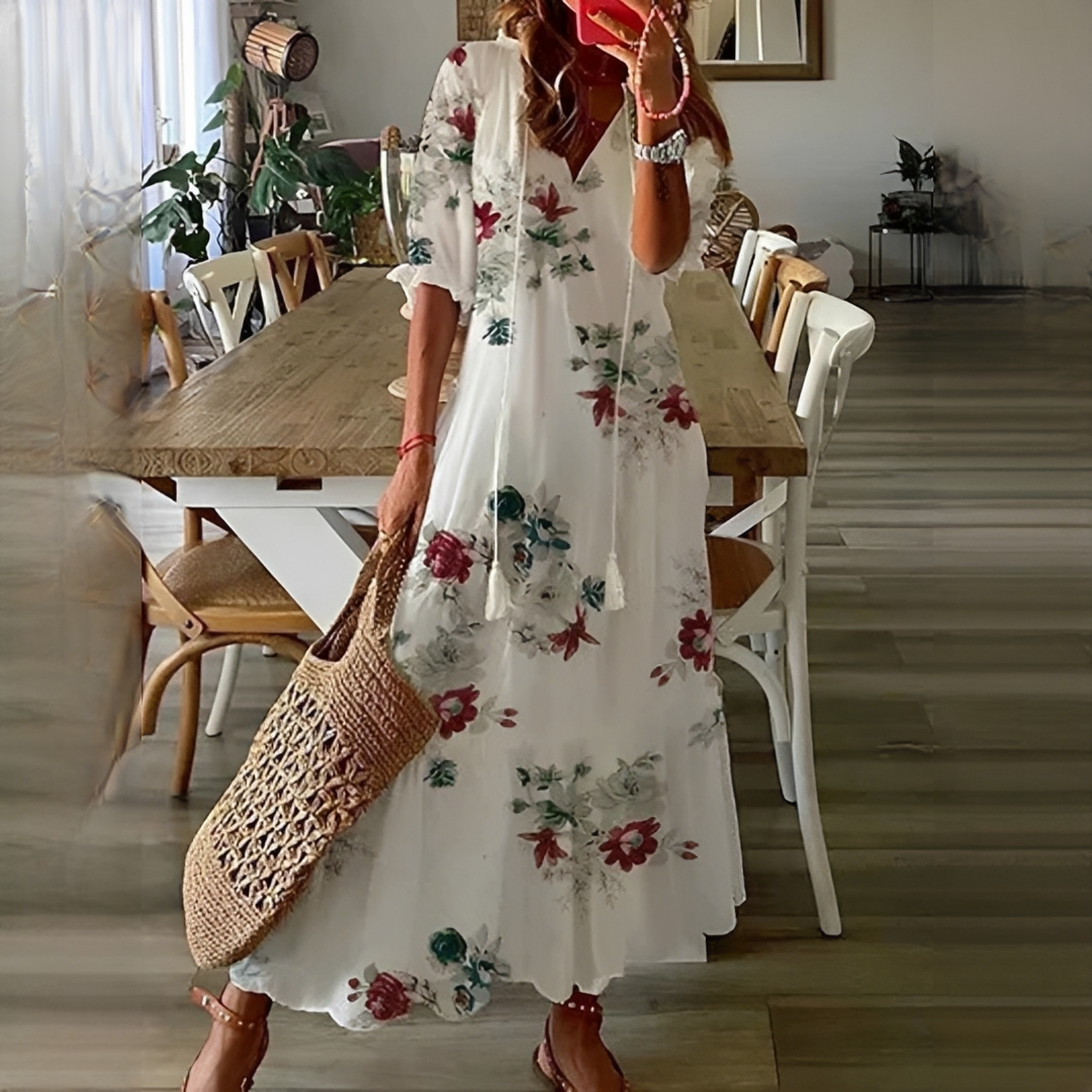 Damen Sommerkleid – Elegantes, figurbetontes Kleid für warme Tage