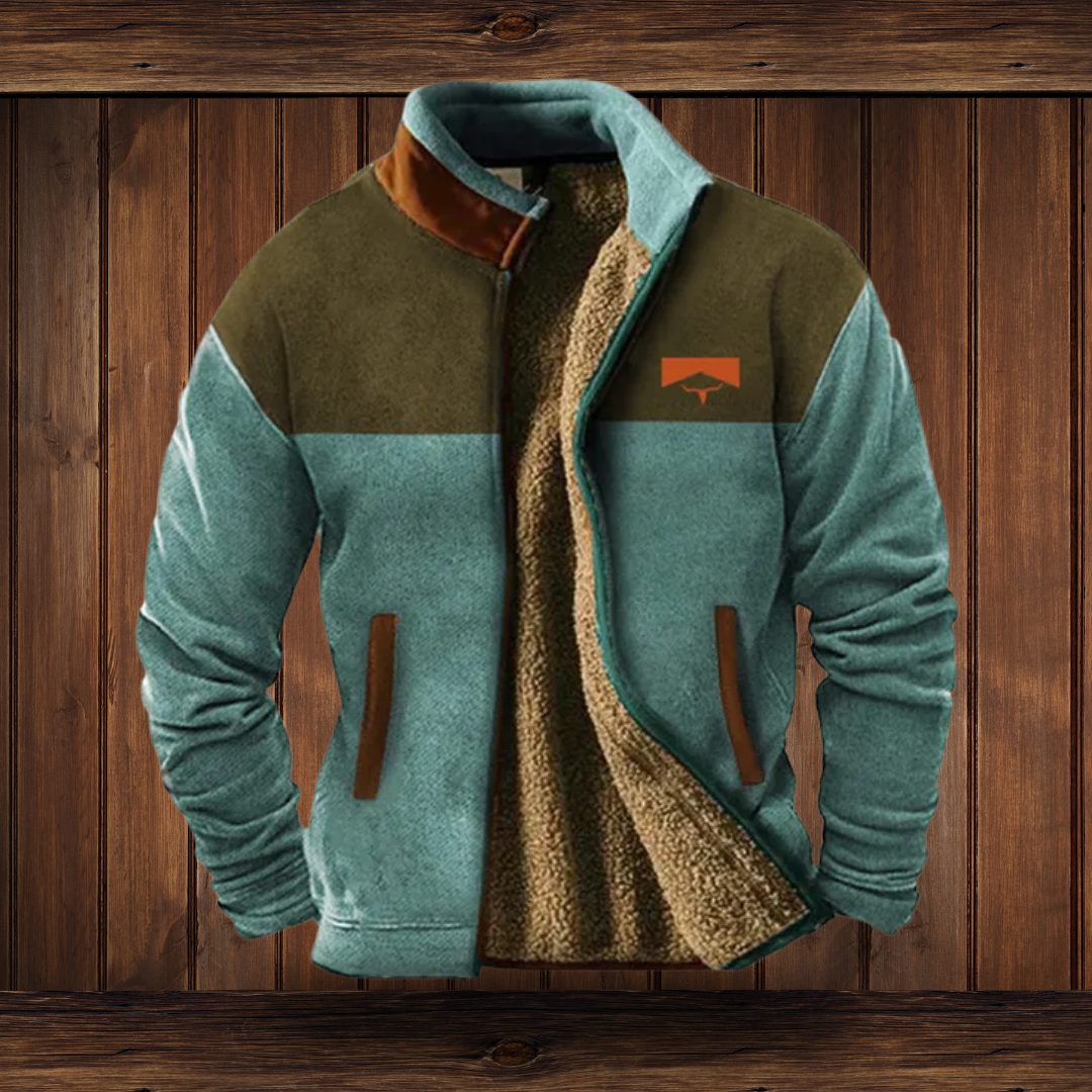 Herren Fleecejacke mit 3D-Print – Leicht, Warm & Stylisch für Alltag & Outdoor
