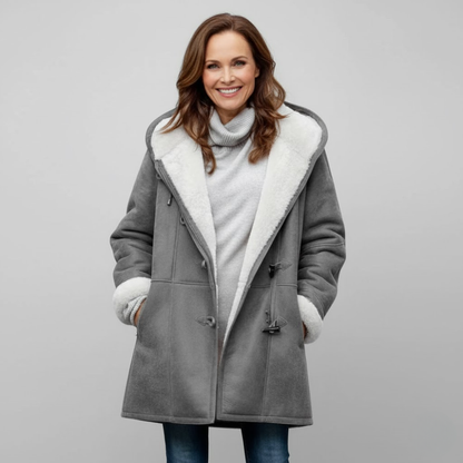 Damen Wintermantel mit Fleece-Innenfutter | Stylischer Komfort für kalte Tage