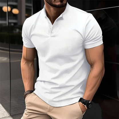 Herren Shirt – Komfortables Shirt mit Knopfleiste für Alltag & Freizeit