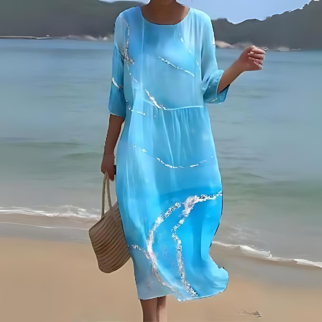 Damen Midi-Kleid – Elegant, Vielseitig & Zeitlos
