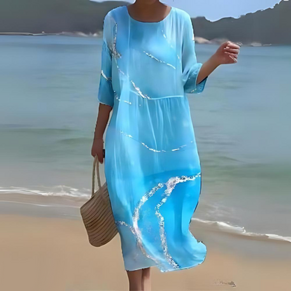 Damen Midi-Kleid – Elegant, Vielseitig & Zeitlos
