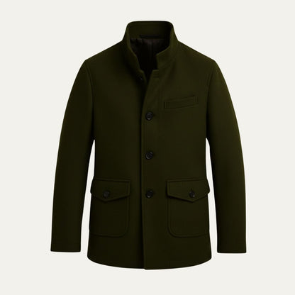 Herren Wollmantel | Eleganter Wintermantel für Stadt & Büro