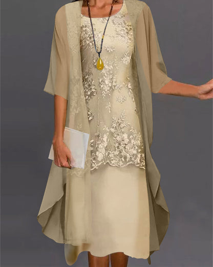 Damen Chiffon Zweiteiler – Eleganter Sommerlook & Leichte Eleganz
