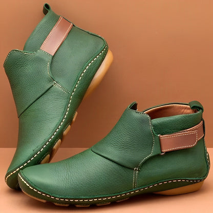 Ingrid | Lässige Ankle Zip Stiefel