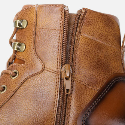 Herren Frühlingsstiefel aus Leder | Leicht, Stilvoll & Retro-inspiriert