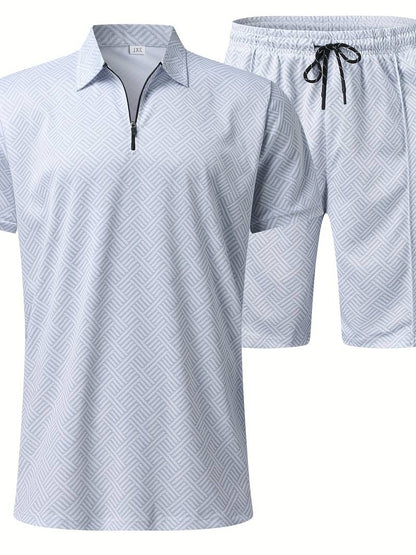 Max | Sommer 2-teiliges Set für Männer: Shirt + Shorts