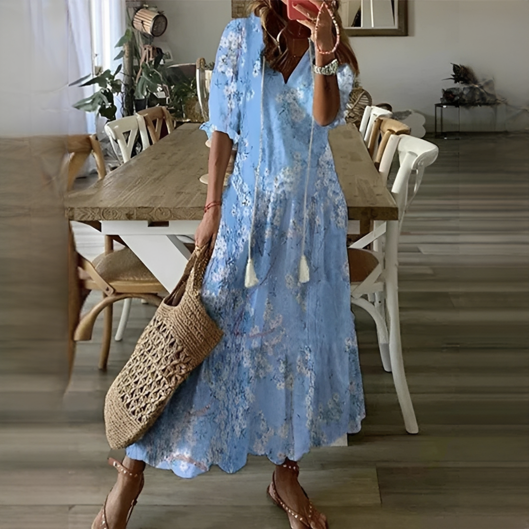Damen Sommerkleid – Elegantes, figurbetontes Kleid für warme Tage