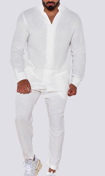 Herren Zweiteiliges Lounge-Set – Komfortables Freizeitset für Zuhause, Alltag und entspannte Outfits