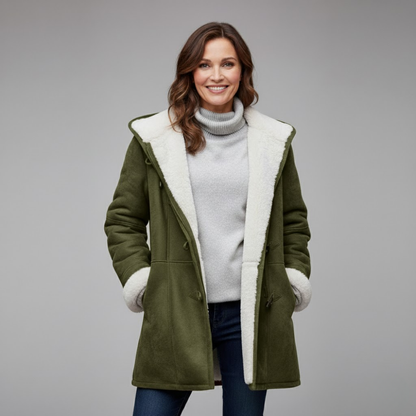 Damen Wintermantel mit Fleece-Innenfutter | Stylischer Komfort für kalte Tage