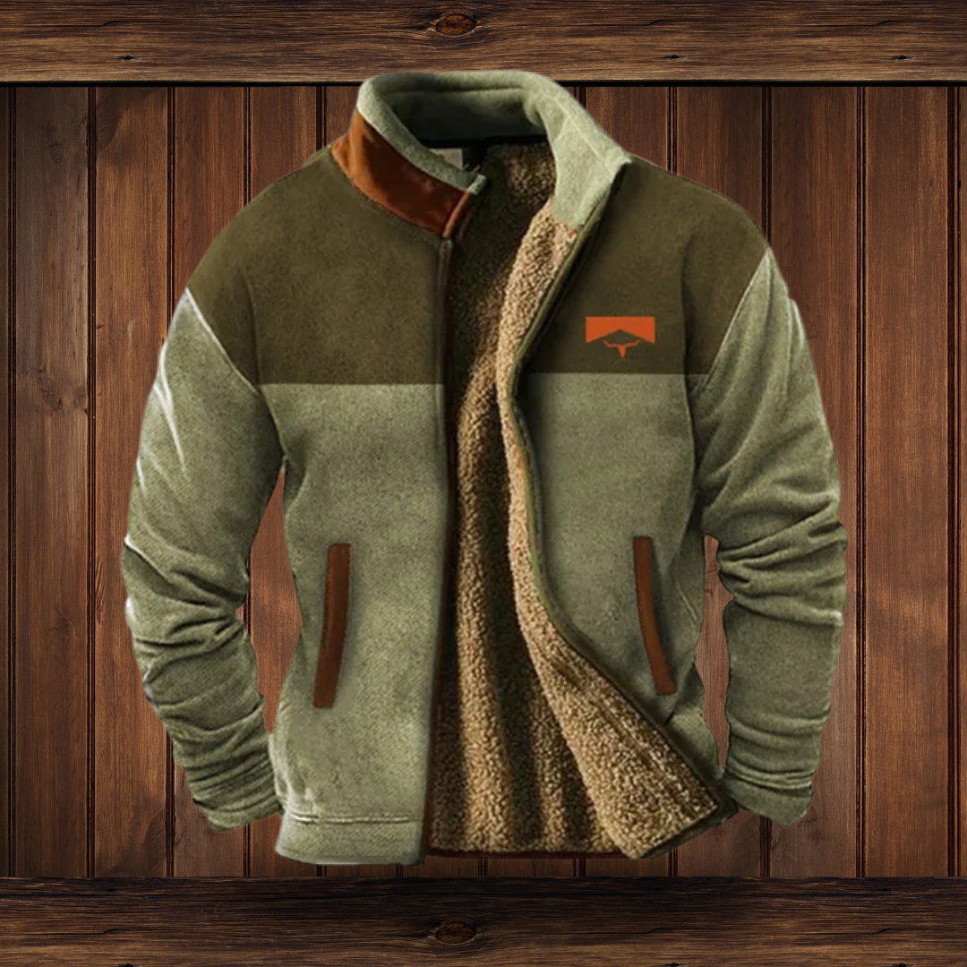 Herren Fleecejacke mit 3D-Print – Leicht, Warm & Stylisch für Alltag & Outdoor