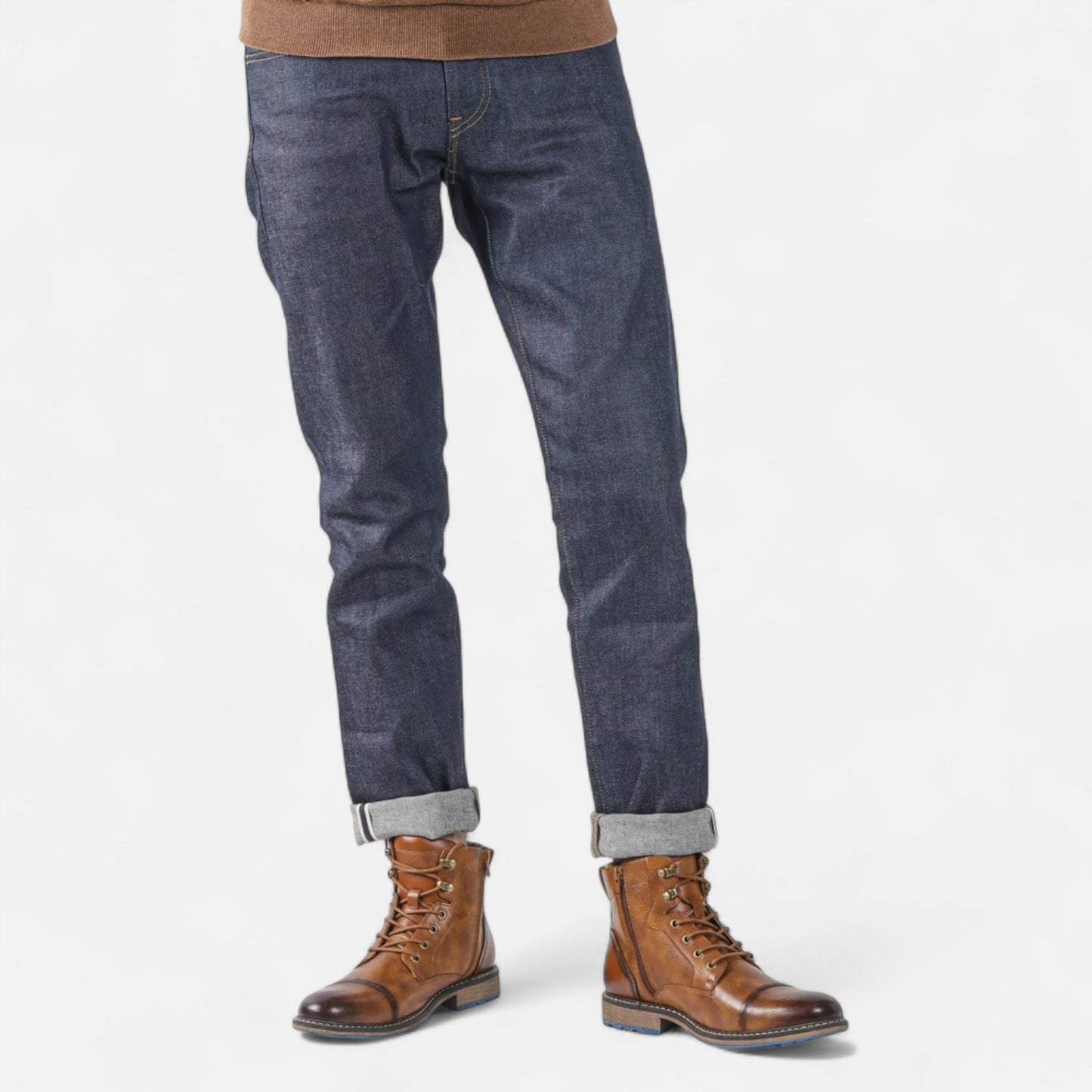Herren Frühlingsstiefel aus Leder | Leicht, Stilvoll & Retro-inspiriert