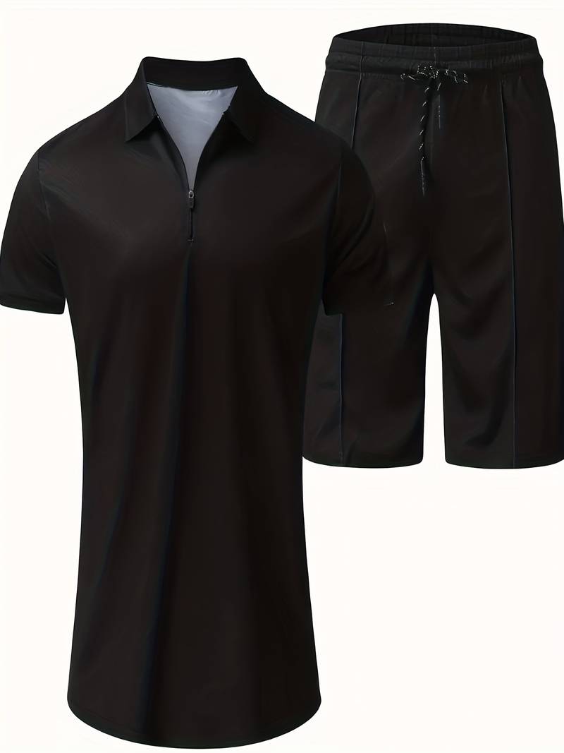 Max | Sommer 2-teiliges Set für Männer: Shirt + Shorts