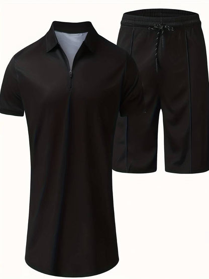 Max | Sommer 2-teiliges Set für Männer: Shirt + Shorts