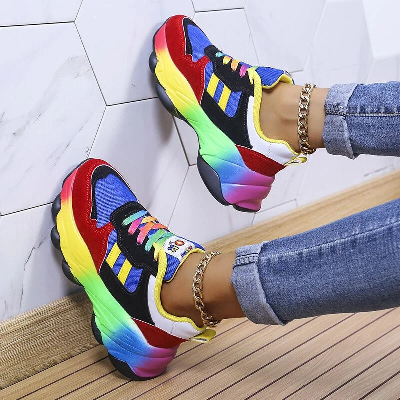 Francesca | Lebendige Orthopädische Sneakers - Komfortable und Stilvolle Damen Sneakers