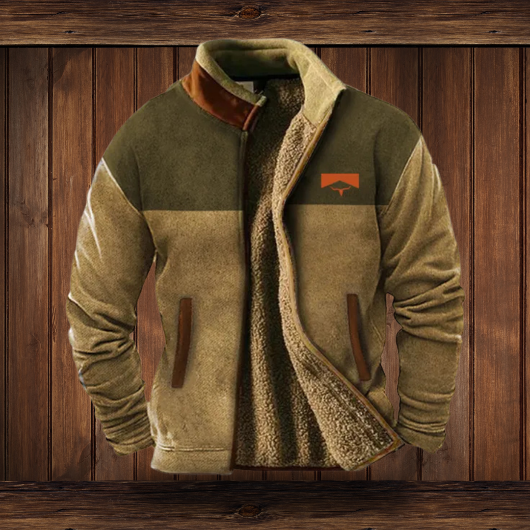 Herren Fleecejacke mit 3D-Print – Leicht, Warm & Stylisch für Alltag & Outdoor