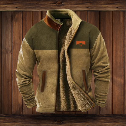 Herren Fleecejacke mit 3D-Print – Leicht, Warm & Stylisch für Alltag & Outdoor