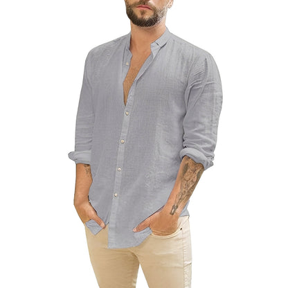 Herren Hemd – Klassisches Hemd mit Knopfleiste für stilvolle Alltagslooks