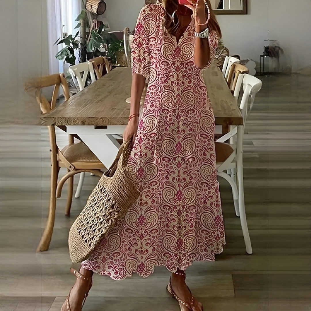 Damen Sommerkleid – Elegantes, figurbetontes Kleid für warme Tage