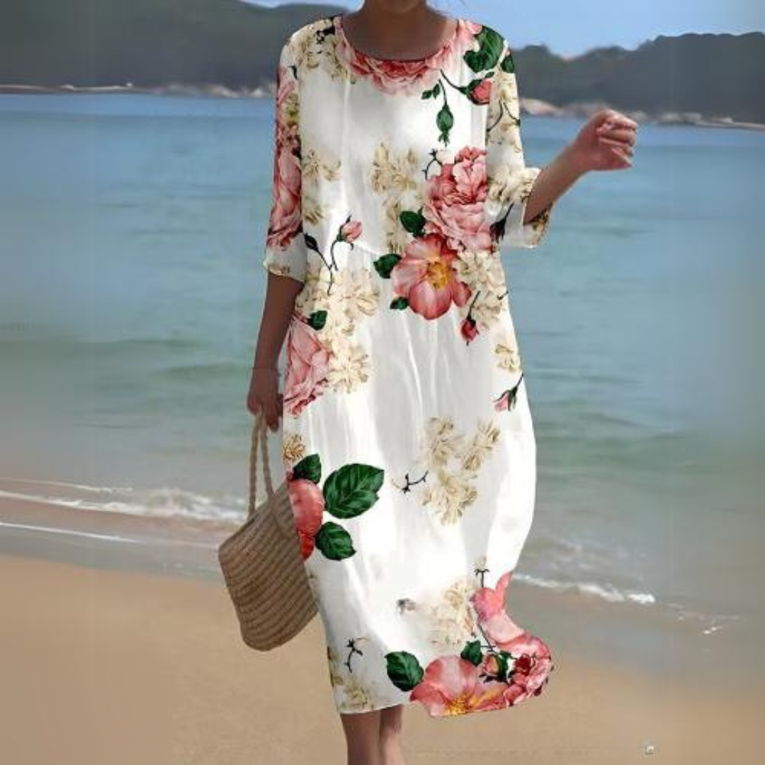 Damen Midi-Kleid – Elegant, Vielseitig & Zeitlos