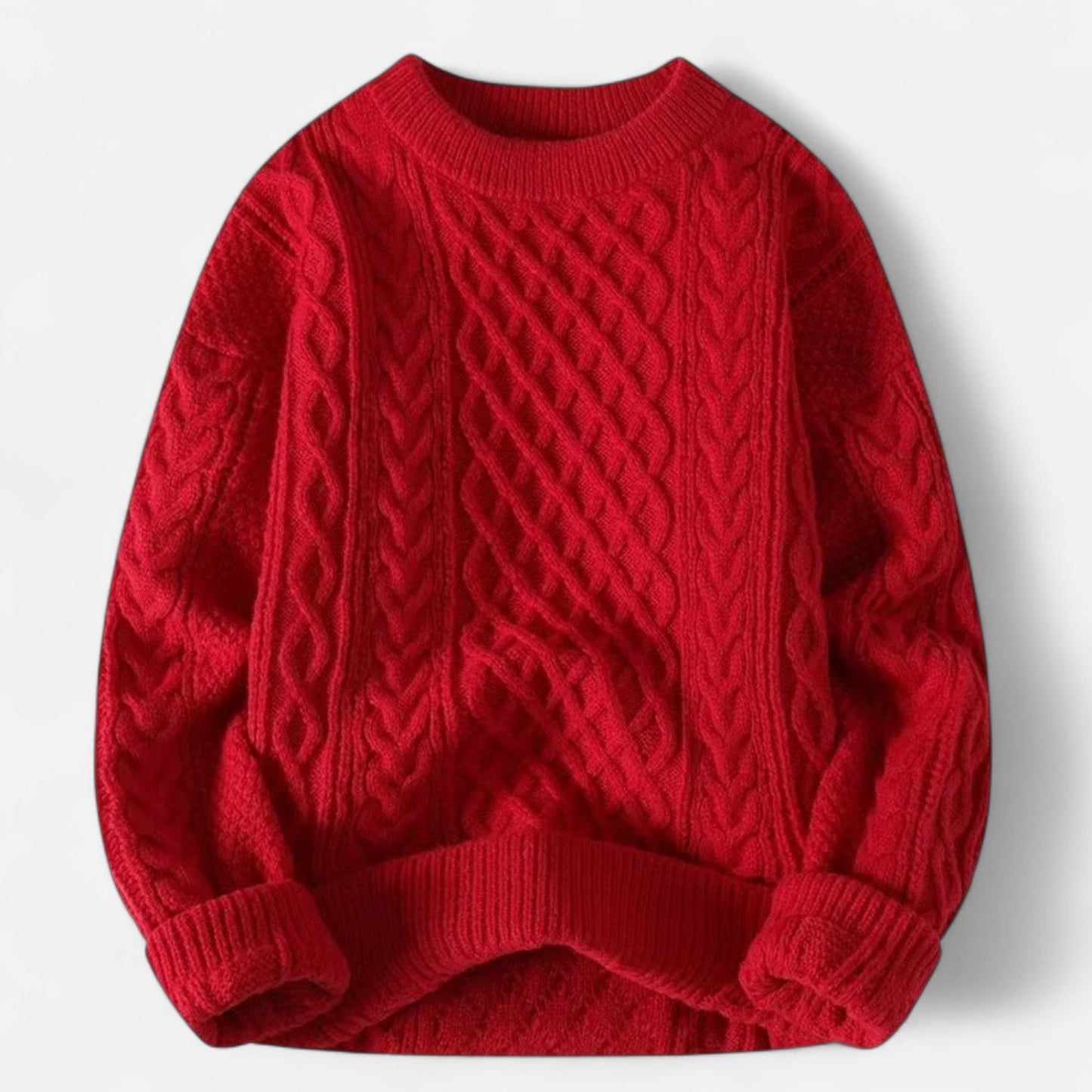 Klassischer Herren Strickpullover mit Zopfmuster – Zeitlos, warm & vielseitig kombinierbar