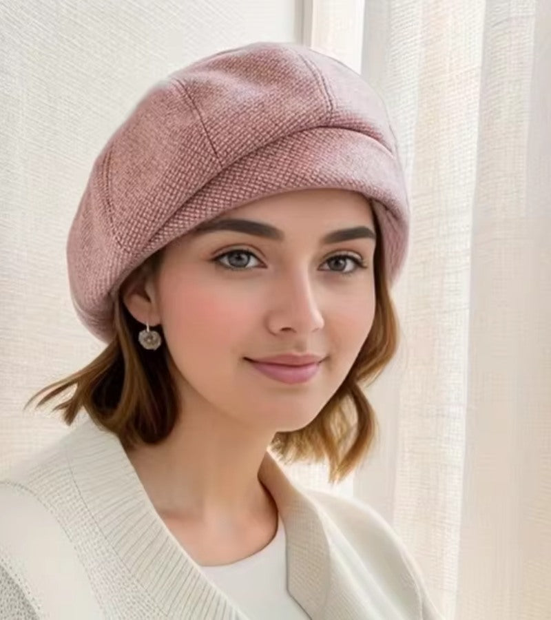 Damen Strickmütze | Warmer Winterstyle & Elegante Baske