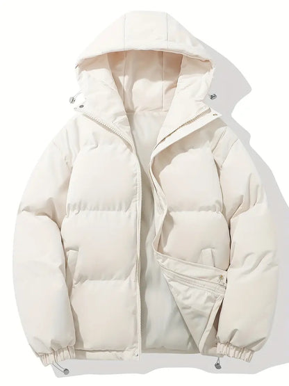 Herren Steppjacke mit Kapuze | Warme, praktische Begleitung für kalte Wintertage