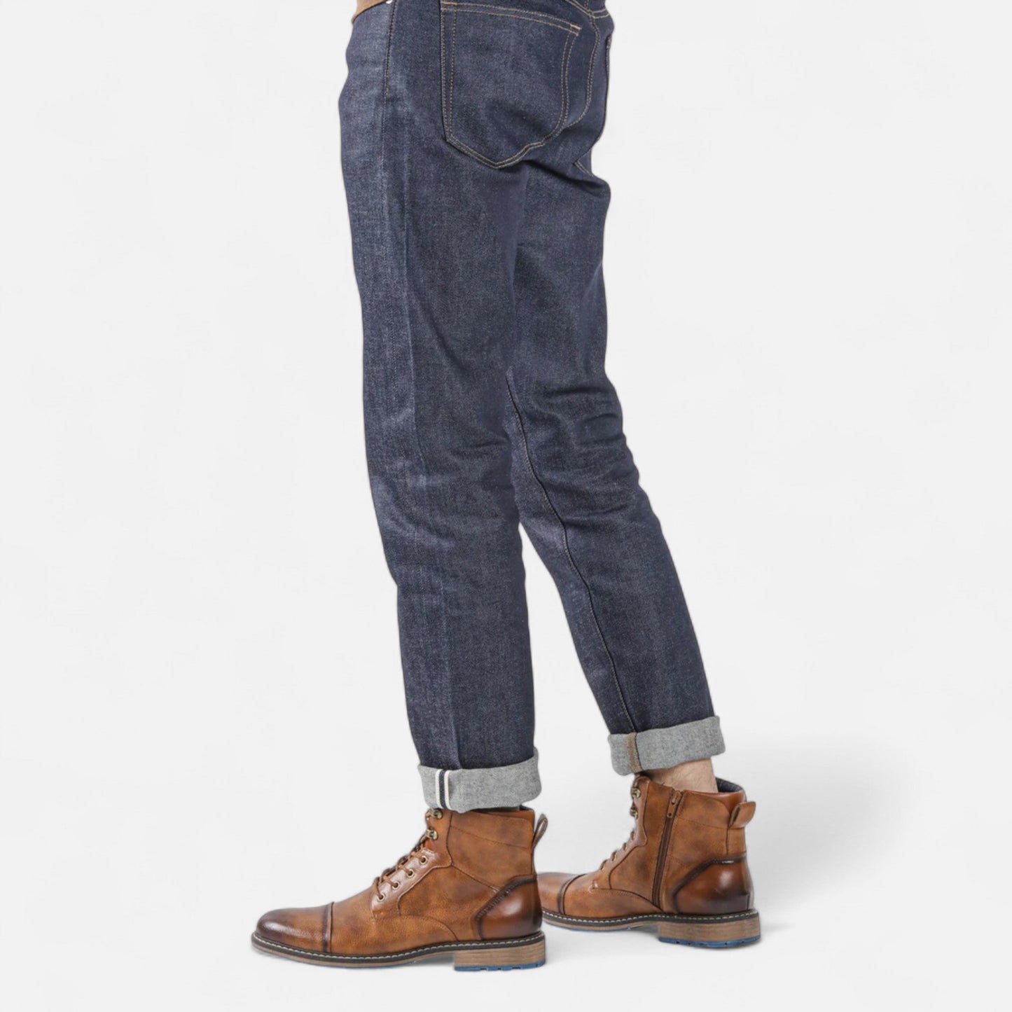 Herren Frühlingsstiefel aus Leder | Leicht, Stilvoll & Retro-inspiriert