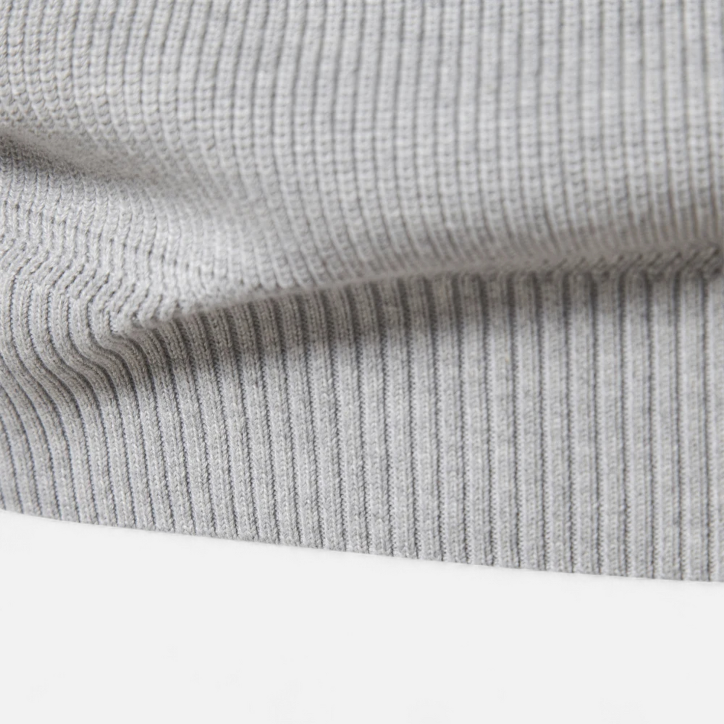 Vincent | Herren Stehkragen Strickpullover mit Reißverschluss – Feine Baumwolle für Herbst & Winter