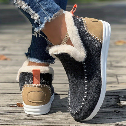 Lorinda | Warme Winter-Schuhe mit Plüschfutter