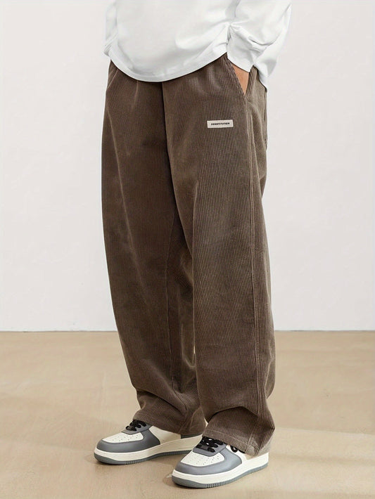 Herren Cordhose | Weiter Schnitt & Retro-Style für Freizeit und Alltag