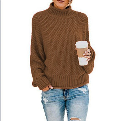 Grobstrick Rollkragenpullover Damen | Kuschelige Wintermode im Urban-Chic