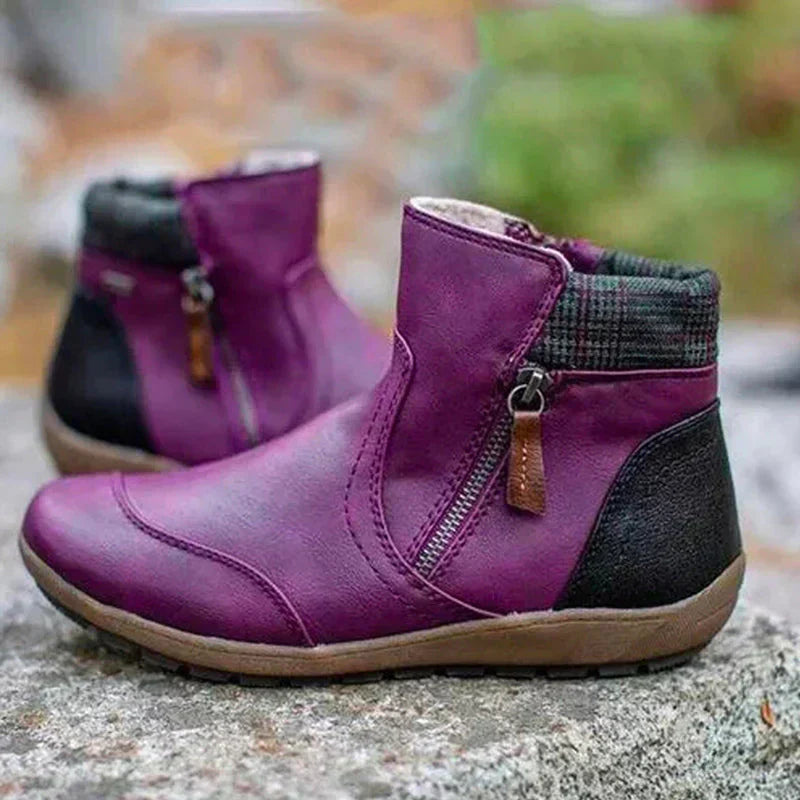 Damen Stiefelette mit Reißverschluss – Komfortabel, Stylisch & Perfekt für Alltag & City
