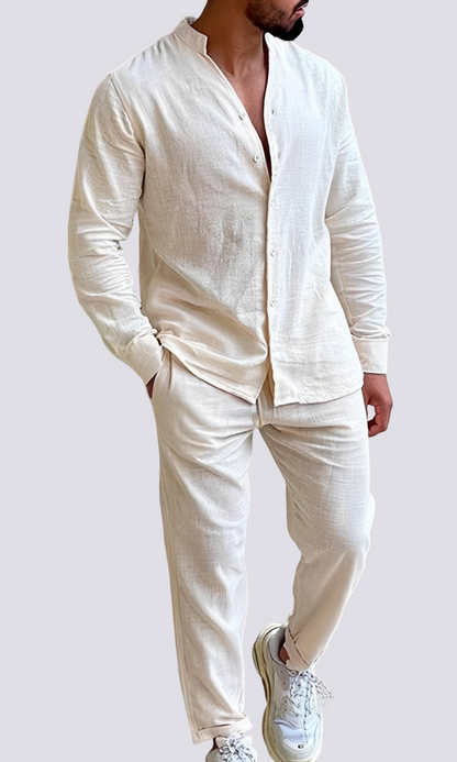 Herren Zweiteiliges Lounge-Set – Komfortables Freizeitset für Zuhause, Alltag und entspannte Outfits