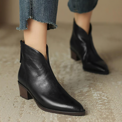 Klassische Damenstiefeletten mit Blockabsatz | Stilvoll & Komfortabel