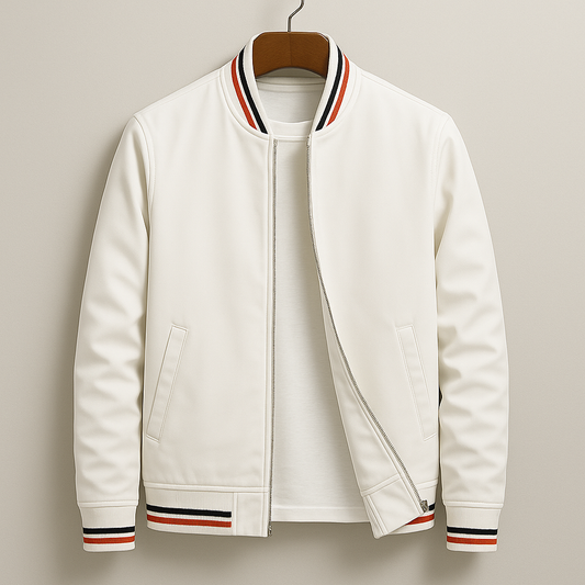 Herren-Bomberjacke mit Sportlichem College-Stil | Moderner Street-Style
