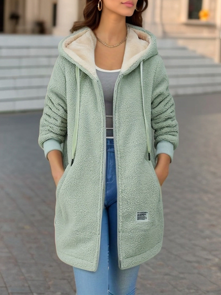 Fleecejacke Damen mit Kapuze | Kuschelige Wärme & Stilvoller Winter-Look